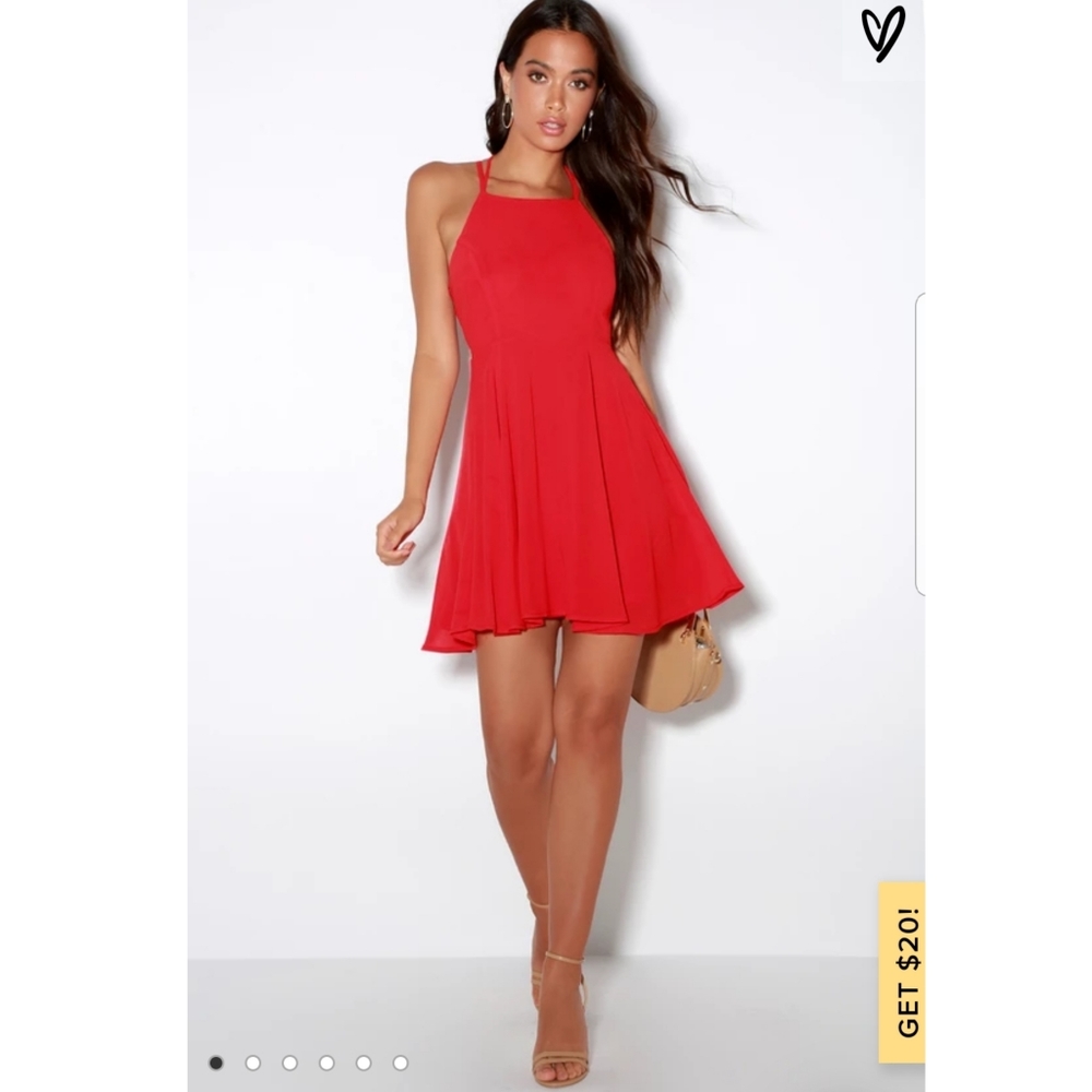 Lulus Good Deeds Lace Up Dress